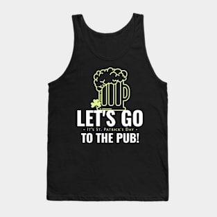 Let's go to the pub Tank Top